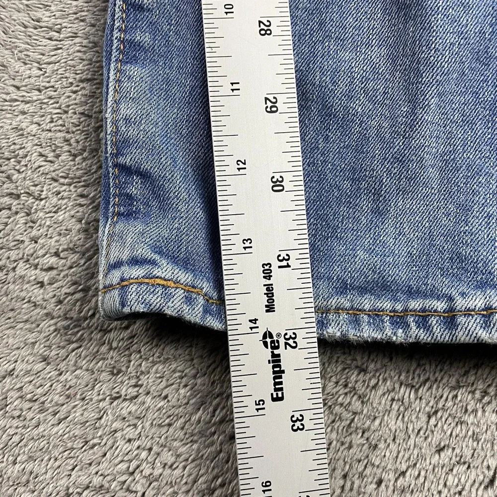 Levis 511 Slim Fit‎ Jeans Mens 31x32 Blue Light Wash Low Rise